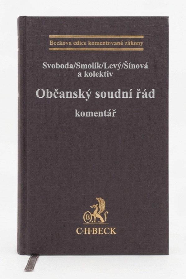 Obálka: Občanský soudní řád – komentář